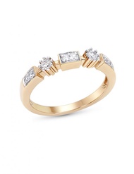 Jewellista แหวน Reese เงินแท้ 925 ประดับพลอย CZ