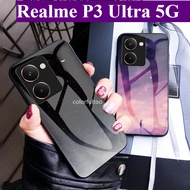 Realme P3 Ultra 2025 Casing For Realme P3 Ultra P3Ultra P 3 RealmeP3 5G Gradient Color Tempered Glas