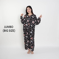 SNOIRA Piyama One Set Bahan Rayon Premium Pajamas Set Homewear Set Atasan Lengan Panjang Celana Panj