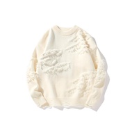 Z5796 Generation Shipping Cross-Border New Style Men's Knitwear Men's Embossed Knitted Swe