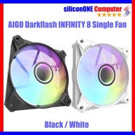 AIGO 8 PWM Darkflash Single Fan 1 Pack 5v ARGB Connector
