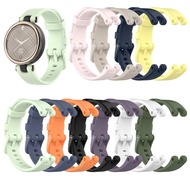 Silicone Strap Wristband For Garmin Lily Watch Solid Color Waterproof Band For Garmin Lily Watch Wristband Colorful Smartwatch