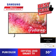 [Ready Stock] Samsung DU7000 Crystal UHD 4K Smart TV (2024) (50") UA50DU7000KXXM (50DU7000)