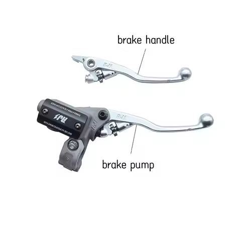 Dirt Bike Motorcycle Brake Handle Lever Front Brake Pump Brake Oil Tube For AJ1