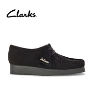 Clarks Womens Wallabee. Black Sde