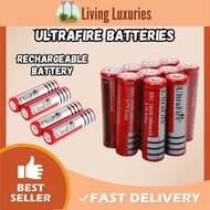 1pc 18650 Rechargeable Battery  6800 mah UltraFire 3.7V Batteries Li-ion Lithium 6800 mah 电池