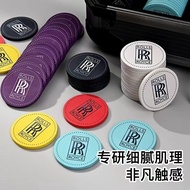 Rolls Royce Texas Hold'em poker ceramic chips large size no face value poker chips coin