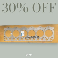 ปะเก็นฝาสูบรถตัก KOMATSU 6D95 (เหล็ก) รหัส 6205-11-1812 เกรด OEM ประเก็นฝาสูบอย่างดี/BRNIJK