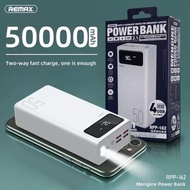 Remax RPP-112 30000 mah To 50000mah powerbank with 4 usb output and 3 input LED