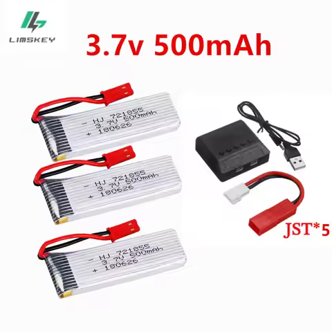 3.7V 500mah lipo battery For Udi U815A U818A U819A L6052 L6036 V212 V222 H07 RC Quadcopte 3.7v 72185