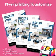 flyer printing for business 100 pcs