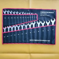 ชุดประแจ ข้างแหวน ปากตาย ประแจแหวนข้างปากตาย 6-32mm 26ชิ้นHP302