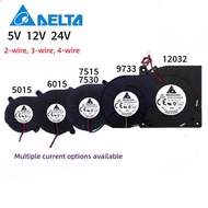 5015 5020 6015 7515 7530 9733 12032 5V 12V 24V Blow Turbo Fan