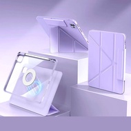 IPad Pro M4 11/13 inch 2024 Leather Case, Magnetic Detachable 720 Rotating iPad Leather Case