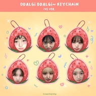 Ddalgi ddalgi acrylic keychain IVE ver. by flowsforyou