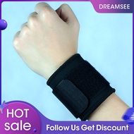DRS-Wrist Guard Unisex Adjustable Solid Color Compression Wrist Guard Sleeve for Fitness Basketball