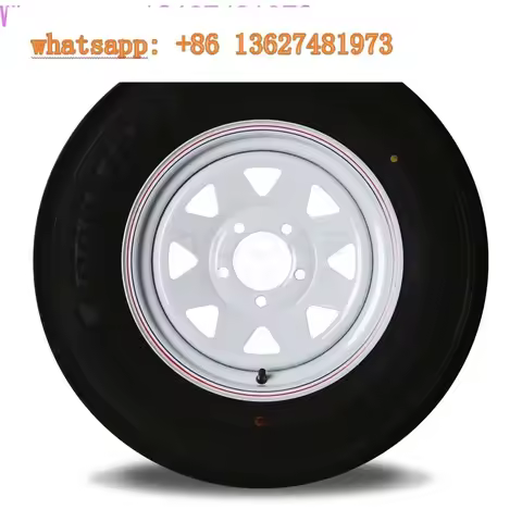 14 inch trailer tires, wheels, steel rims, RV trailer accessories, 185R14C, 4/5/6 holes