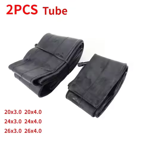 2pc Beach Bicycle Tube 20 X 3.0 20x4.0 24x3.0 24x4.0 Bike Inner Tube For Snowmobiles Bicycles ATVs B