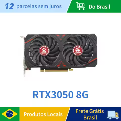 VEINEDA RTX3050 8GB GDDR6 128bit Computer Graphics Card RTX 3050 8GB Gaming PC rtx 3070 DP*HDMI -com