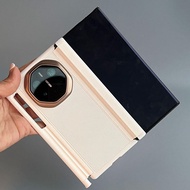 เคสโทรศัพท์ Huawei Mate XT แบบพับสามชั้นบางเฉียบพร้อมขาตั้งและสายรัดแบบครอบเต็ม ดีไซน์เก๋ไก๋และเรียบ