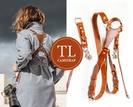 雙皮革相機背帶 雙相機背帶 單眼相機肩帶