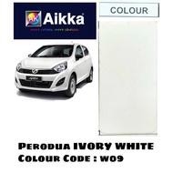PERODUA W09 IVORY WHITE 2K AUTOMOTIVE CAR PAINT