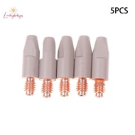 Luckybabys> 5PCS 24KD New Coating Protection Nozzle 0.8/1.0/1.2mm MIG Torch Contact Nozzle Of 24KD M