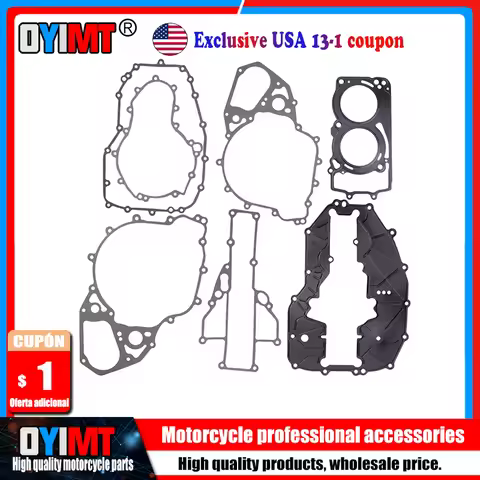 Motorcycle Engine Complete Cylinder Gasket Kit For BMW F700GS F650GS F800GS F800GT F800R F800S F800S