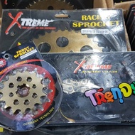 Gear set Extreme Satria FU carburetor 415.