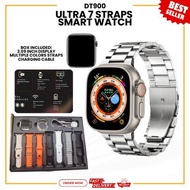 DT900 Ultra 7 Straps Smart Watch Advanced Touch Screen Display Watch For Men Smart Watch Box With Mu