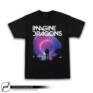 IMAGINE DRAGON BAND 100% COTTON T-SHIRT UNISEX GRAPHIC PRINTED