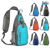 Erbu Bag for Men Women Outdoor Crossbody Sling Backpack With USB Charging Port Pocket Design Daypack Shoulder Chest Bag For Women Men Travel Hiking Sports Cycling