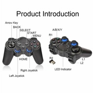 Stick Joystick Wireless Pc Komputer Laptop Ps3 Dengan Usb Dongle Gamepad Wireless 2.4 Ghz Stick Wire