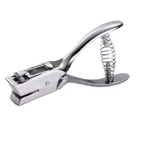 3*15mm Oval Shape Hole Punch Manual PVC Card Punch Slot Hole Puncher Photo Badge Tag Card Making Scr