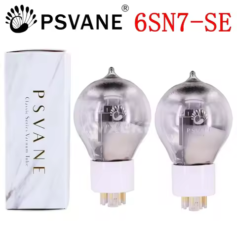 PSVANE 6SN7 Vacuum Tube 6SN7-SE Replace 6N8P 6SN7 6H8C CV181 UK-6SN7 Electron Tube Vintage HIFI Audi