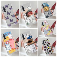 OPPO Reno 3 Pro / Reno3 3Pro Reno3Pro Phone Case Clear Bumper Shockproof Casing Soft Silicone Patterned Back Cover Cases