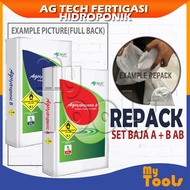 (REPACK) Mytools AG Tech AB Fertilizer 2kg 4kg 10kg | Baja AB NPK Sayur Daun Buah Hydroponic Nutrien