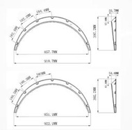 **J.J.RACING 空力套件** 前+後 四件式 通用寬體 爆龜 - 先付款享免運費