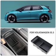 Car Armrest Storage Box for Volkswagen VW ID.3 ID3 ID 3 2021-2023 2024 2025 Center Console Tray Stow
