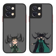 Matte Mobile Phone Cover Skin Feel Shockproof Phone Case Marvel Woman Cool Evil For OPPO Reno Z 2 3 4 5 F SE Pro 5G Reno 5 Pro Plus 6 7 8 Z Pro Plus 4G 5G