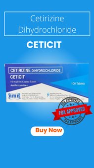 CETICIT 100's tablet for itchiness