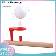 <Pluscloth> Baby Wooden Blow Toy Hobbies Outdoor Funny Sports Foam Balls Floating Kids Game