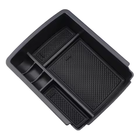 Armrest Storage Box Center Console Organizer for Volkswagen VW Golf 7 MK7 MK7.5 VII 5G GT I R 2013 -