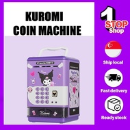 KUROMI ATM COIN MACHINE Children Saving Machine Password and Finger Print Saving Box ATM Machine Pig
