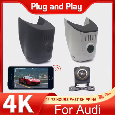 Plug and Play Car DVR Dashcam For Audi A1 A3 A4 A5 A6 A7 A8 Q3 Q5 Q7 TT 2004-2012 Wifi Car Camera 21