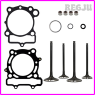 REGJU สำหรับ Suzuki RMZ250 RM-Z250 RMZ 250 2004 2005 2006อะไหล่เครื่องมอเตอร์ไซต์รับไอเสียเข้าซีลก้า