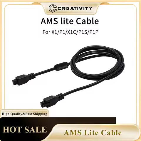 AMS/AMS 2 Pro/AMS HT Cable 1.5M 6-pin For lab X1 P1 H2D Series 3D printer 6pin Bus Cable for 3d Prin