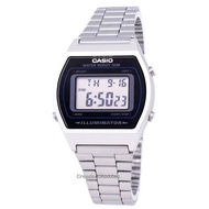 Casio Digital Quartz Stainless Steel Illuminator B640WD-1AVDF B640WD-1AV Men's Watch