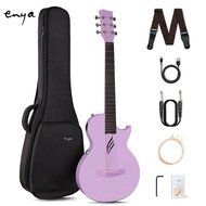 Enya Guitar NOVA Go SP1 Acoustic Electric Guitar 35 Inch with Smart AcousticPlus 2.0 system Carbon F