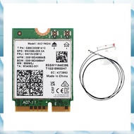 [W F S B] AX211NGW WiFi 6E WiFi Card 5374Mbps Tri Band 2.4G/5G/6Ghz Wireless Network Adapter with Bu